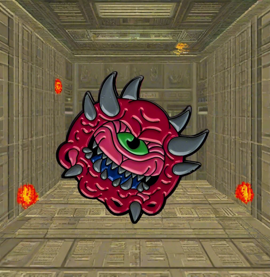 Doom Cacodemon Pin Badge